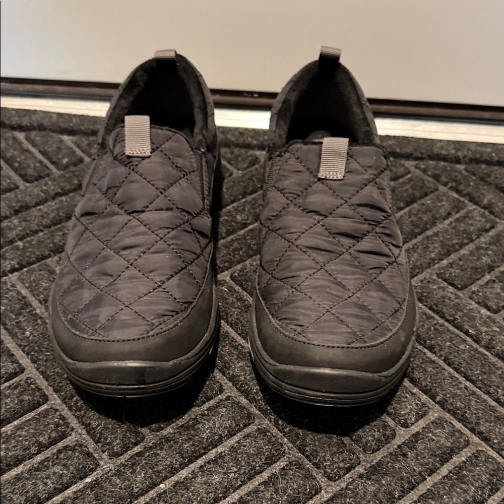 Ryka Women's Quilted Slip-On Shoes - Black